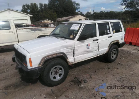 2000 Jeep Cherokee Rhd Rural Letter Carrier из США, поврежденный, VIN 1J4FN28S3YL544946